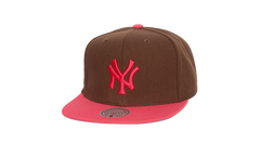 MLB Cooperstown The Damn Snapback Cap "New York Yankees - Brown" HHSS6813 NYYYYPPPBROW