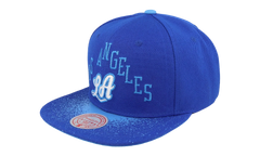 NBA Hardwood Classics Re-Take Snapback Cap "Los Angeles Lakers - Blue" 6HSSSH21339 LALBLUE