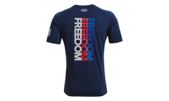 Freedom Back Lockup T-Shirt "Academy Blue / White" 1362052 408