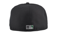 59FIFTY Arizona Diamondbacks Script 25th Anniversary Fitted Hat "Graphite Metallic" 123451299553