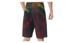 21" Backdraft Boardshorts "Blackout / Red" 482364 02E