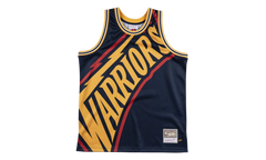 NBA Big Face Jersey "Golden State Warriors - Navy" MSTKBW19068 GSWNAVY