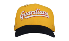 59FIFTY Cleveland Guardians G Wings Fitted Hat "Yellow / Black" NE100