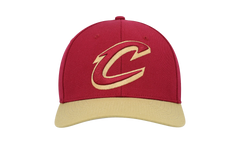 NBA Team 2 Tone 2.0 Stretch Snapback Cap "Cleveland Cavaliers - Red / Gold" HHSS3265 CCAYYPPPRDGD