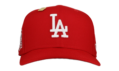 59FIFTY Los Angeles Dodgers 2020 World Series Fitted Hat "Red / White" 123451300073