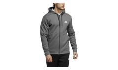 Game & Go Full Zip Hoodie "Dark Solid Grey / White" GD0867