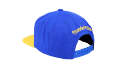 NBA Team 2 Tone 2.0 Snapback Cap "Golden State Warriors - Royal / Yellow" HHSS3264 GSWYYPPPRYYW