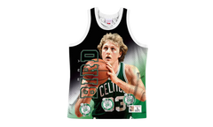 NBA Behind The Back Jersey "Boston Celtics Larry Bird" MSTKMI19002 BCEWHITLBI