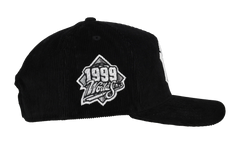 9FIFTY New York Yankees 1999 World Series A Frame Snapback Hat "Black - Corduroy" NE248