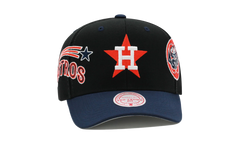MLB Cooperstown Overbite Pro Snapback Cap "Houston Astros - Black" HHSS7314 HASYYPPPBLCK