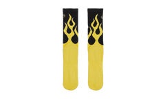 Everyday Plus Cushioned Crew Socks "Yellow Flames - (1 Pair)" IB2285 010