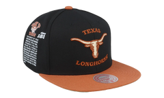 NCAA Team Origins Snapback Cap "Texas Longhorns - Black" 6HSSSH22019 UTABLCK