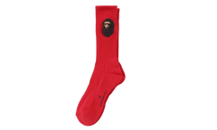Ape Head Socks "Red" 001SOL301001MRED