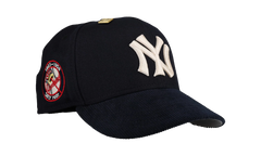 59FIFTY New York Yankees 50th Anniversary Fitted Hat "Black / Navy - Corduroy Visor" NE273