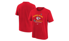 Chiefs Super Bowl Lix Authentic T-Shirt GS "Red" 9Z1B7NFPQER9CH