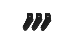 Everyday Max Cushioned Training Ankle Socks (3 Pairs) "Black / Anthracite / White" SX5549 010