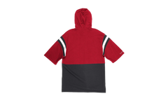 NFL Training Room Short Sleeve Hoodie "Atlanta Falcons - Red / Black" HDSSMI19013 AFARDBK