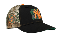59FIFTY New York Yankees Trippy Metallic Fitted Hat "Real Tree / Black" NE339