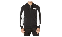Rebel Hooded Track Jacket "Cotton Black" 854200 01