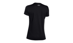 Tech V-Neck Short Sleeve T-Shirt WMNS "Black" 1255839 002