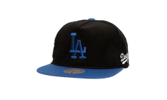 MLB Double Cord Deadstock Snapback Cap "Los Angeles Dodgers - Black" HM10166 LADBLCK