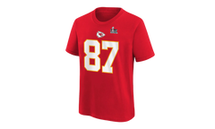Kansas City Chiefs Super Bowl LIX GS "Travis Kelce Name & Number T‑Shirt" 9Z1B7NFPRECHIK