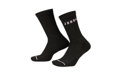 Jordan Everyday Crew Socks "Black (6-Pack)" FZ2051 010