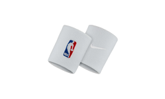 NBA Elite Wristbands "White" NKN03100