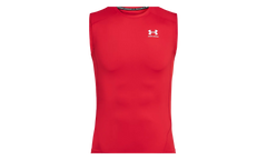 HeatGear Compression Sleeveless "Red / White" 1361522 600