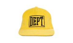Gym Logo Cap "Yellow / Black" DCH 90013 GOLD