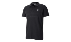 Scuderia Ferrari Striped Polo "Black" 596123 01