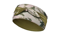 BANDANA HEAD TIE REVERSIBLE "Printed Stone / Olive Flak / White" N.000.2750.978