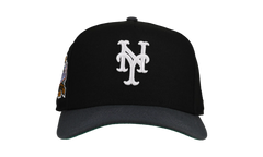 9FIFTY New York Mets 40th A Frame Snapback Hat "Black / Graphite" NE196