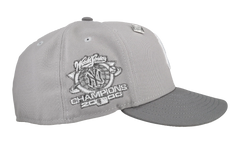 59FIFTY New York Yankees 2000 World Series Fitted Hat "Cool Grey" NE265