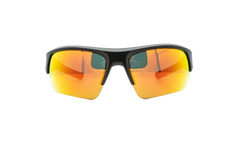 Big Shot Sunglasses "Beta Red Mirror - Satin Black" 8600085 010153