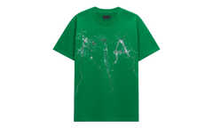 Liam Cracked Logo T-Shirt "Green" MCCTK911 T119GRCRC