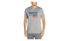 Protect This House Tech T-Shirt "True Grey Heather" 1285722 026