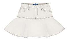 Flared Denim Skirt WMNS "White" 95 CSO 0005