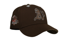 59FIFTY Oakland Athletics 1989 World Series Fitted Hat "Walnut / Real Tree - Visor" NE345