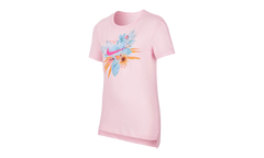 Sportswear Foliage Futura Graphic Tee GS "Pink / Multicolor" BQ0988 663