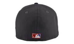 59FIFTY New York Yankees 3D Metallic 1999 WS Fitted Hat "Graphite / Navy" 123451299623