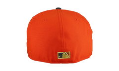 59FIFTY New York Mets 2000 World Series Fitted Hat "Orange / Gray" NE184