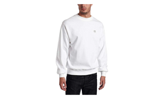 Pullover Eco Fleece Crew Sweatshirt "White" CS2465 045
