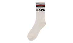 Stripe Socks "Black / Red" 1K80 184 003 BLACK RED