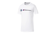 BMW Motorsport Logo Tee "Puma White" 595369 02