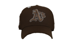 59FIFTY Oakland Athletics 1989 World Series Fitted Hat "Walnut / Real Tree - Visor" NE345