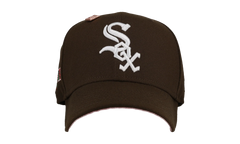 59FIFTY Chicago White Sox 2005 World Series Fitted Hat "Walnut / Pink - Visor" NE96