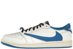 1 Retro Low OG SP Fragment x Travis Scott Sail Military Blue